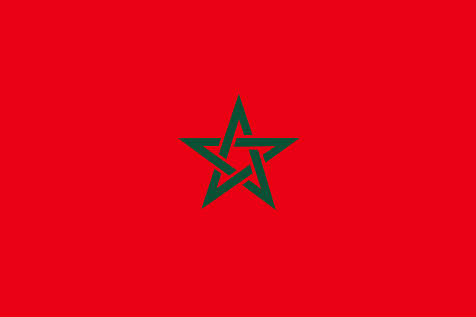all moroccan flags