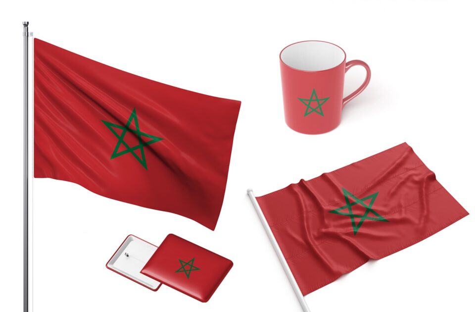 land-vlag-marokko-nationaal